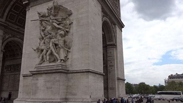 Триумфальная Арка---Символ Парижа !!! смотреть онлайн