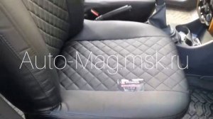 Чехлы на Ладу Ларгус 5 мест Люкс | Фабрика Автопилот | Установка с выездом мастера