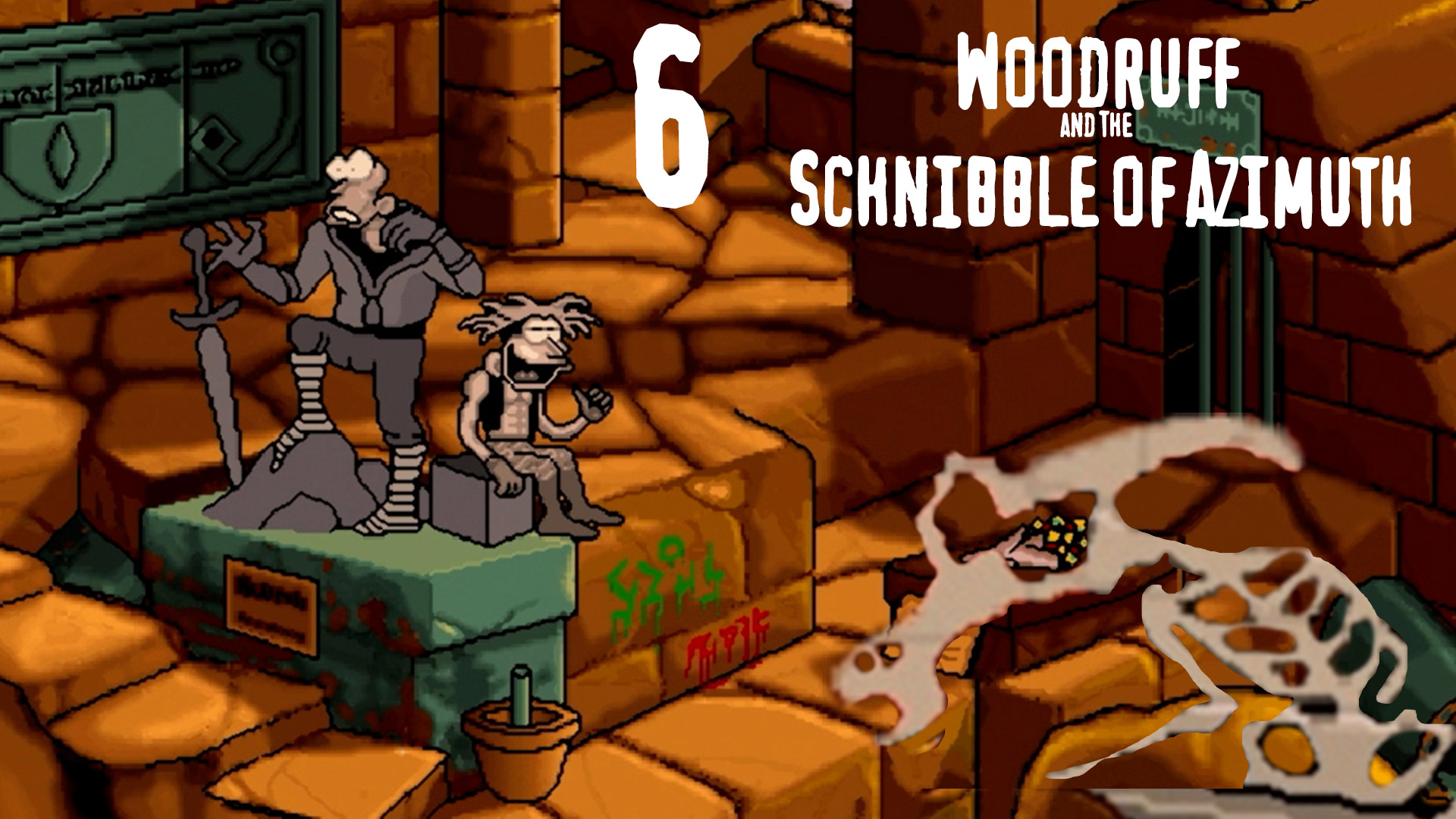 Увековечили свое вмешательство - Woodruff and The Schnibble of Azimuth - 6