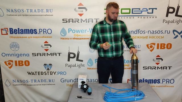 Скважинный насос Belamos TM10-100 Вихревой