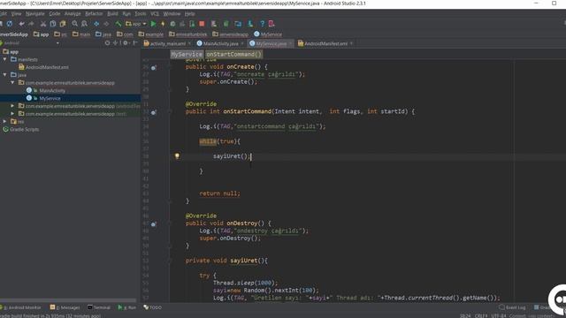 24 Messenger ile Interprocess Iletisim Bölüm 1 | Android Service смотреть онлайн