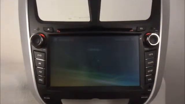 Auto DVD Player for Hyundai Solaris 2011-2015 GPS navigation Radio смотреть онлайн