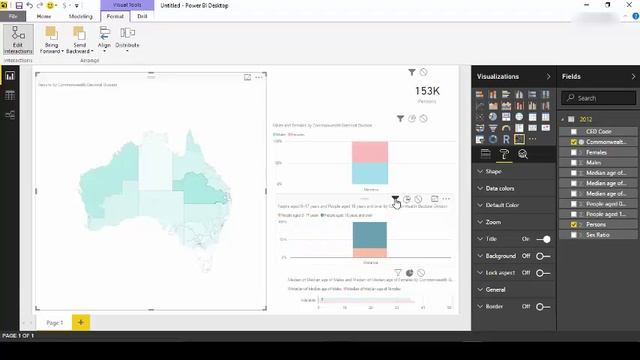 New Features in Power BI Desktop - Shape Maps & Analytics Pane смотреть онлайн