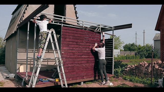 Веранда к дому / DIY терраса смотреть онлайн