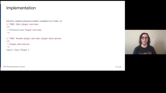 2021 Blockly Developer Summit: How to Build a Plugin смотреть онлайн
