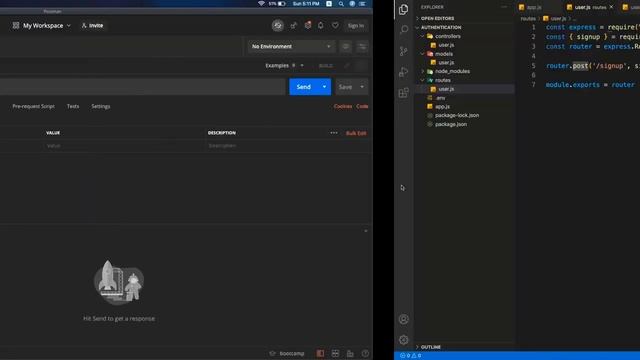 User Authentication using Node JS, Express JS & MongoDB | Sign-in, Signup & Sign-out with validatio смотреть онлайн