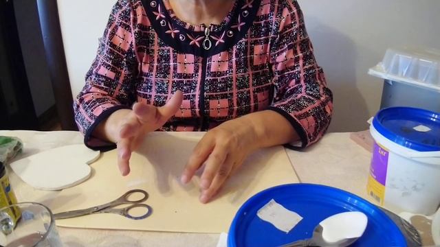 Декорируем наши заготовки из картона. Мастер класс. Часть 1. смотреть онлайн