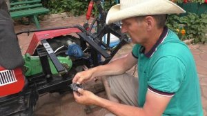 Как увеличить (уменьшить) скорость минитрактора .