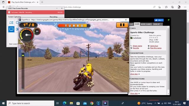 Sports Bike Challenge Gameplay 12|01|2023 / Turbonuke Gameplay смотреть онлайн
