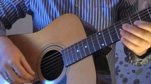 Настройка первой (1) струны гитары - нота Ми (E)