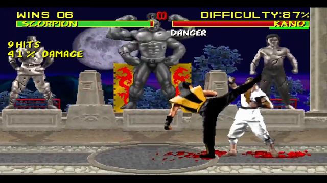 Mortal Kombat Komplete Plus - MK1 Arcade - Scorpion (Hard 8) смотреть онлайн
