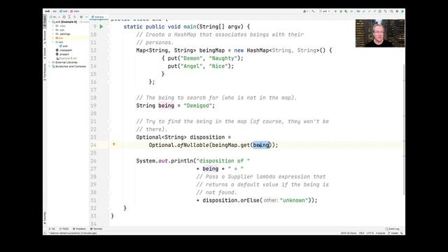 Applying a Java Supplier Lambda with a Java Optional смотреть онлайн