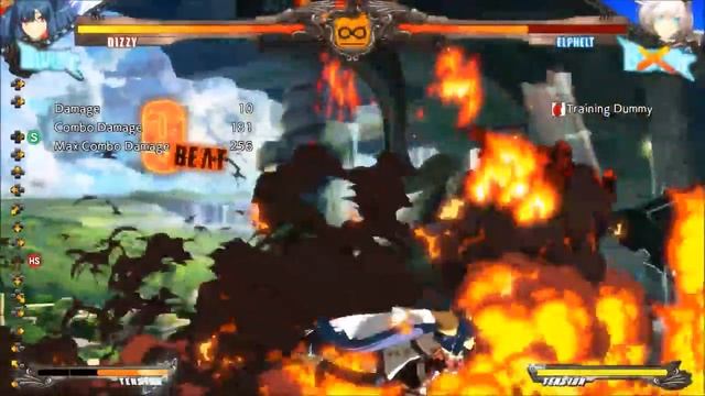 Guilty Gear Xrd Revelator - Dizzy Ultimate Combo Video смотреть онлайн