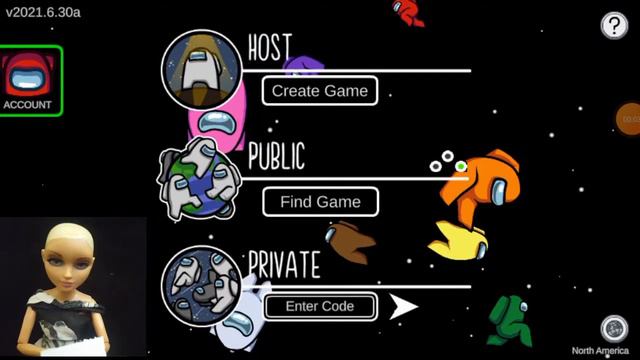 Playing Among Us With Halloween Update |The Skeld |Dolls React #amongus #gaming #reaction смотреть онлайн