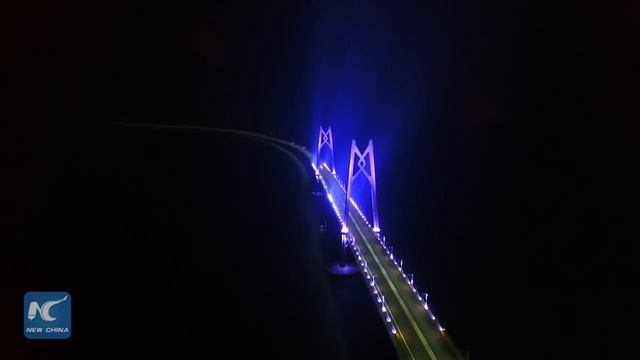 Самый длинный в мире морской мост, Китай (Hongkong Zhuhai Macao Bridge) смотреть онлайн