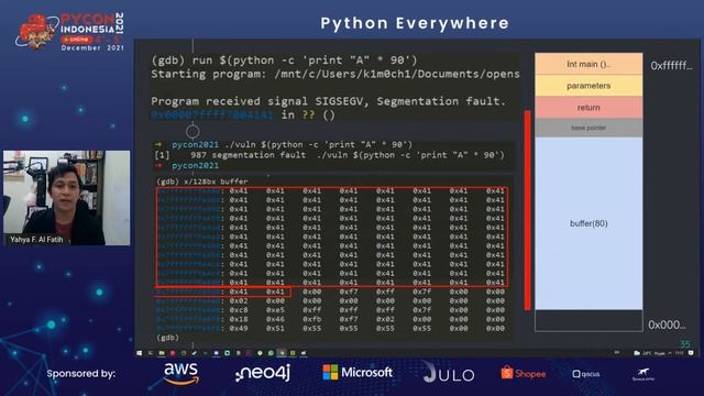 PyCon ID 2021 | The Importance of Python for Ethical Hacking | Yahya Fadhlulloh Al-Fatih смотреть онлайн