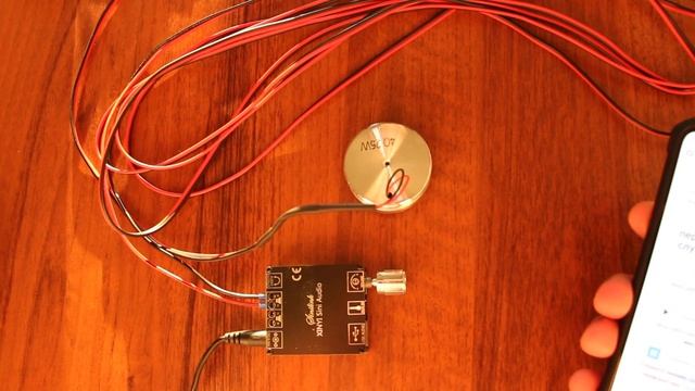 Подключение и проверка в работе вибродинамика и усилителя смотреть онлайн