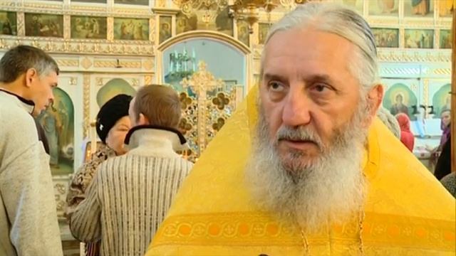 25 11 2016 В Сарапуле впервые прошла церковная служба для слепоглухих