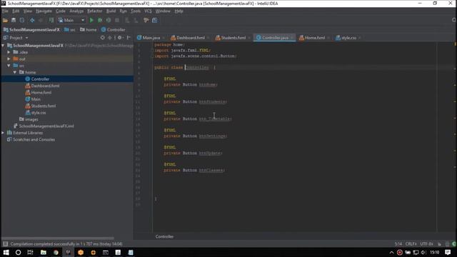 School Management System Redone with JavaFX #2 смотреть онлайн