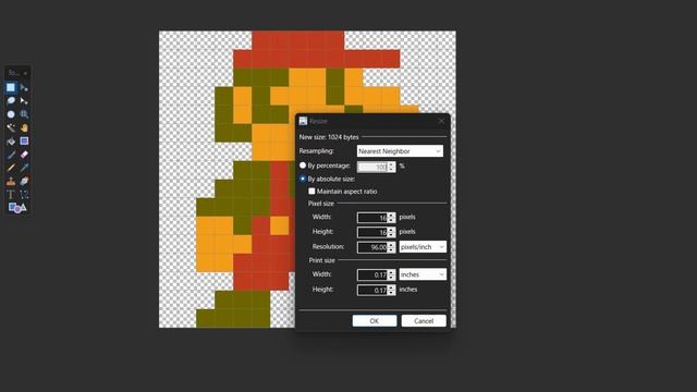 How to Resize Pixel Art Without Blurring (Simple) (Paint.Net) смотреть онлайн