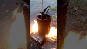 Варим гудрон!