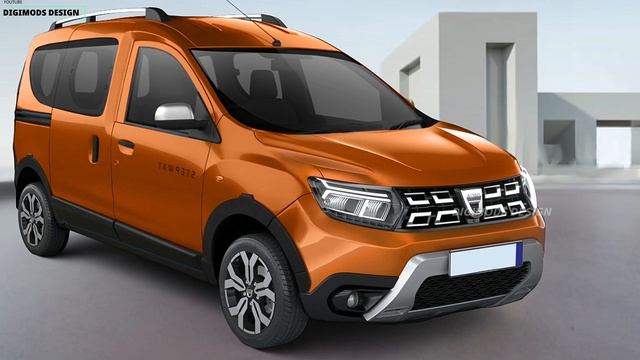 ALL NEW DACIA DOKKER 2024-2025? REDESIGN | Digimods DESIGN |