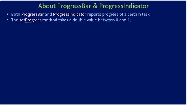 Report Progress | Part 1 - ProgressBar & ProgressIndicator | JavaFx GUI Tutorial #029 смотреть онлайн
