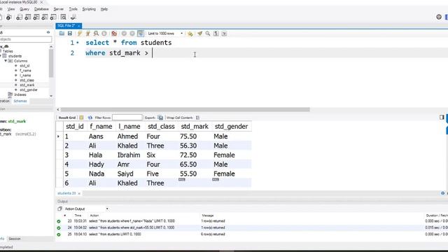 4-تعلم استخدام SQL في MySQL للتلاعب بالبيانات - دورة SQL смотреть онлайн