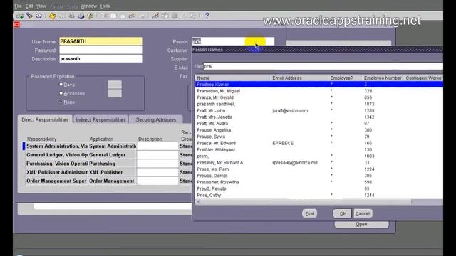 Oracle Apps ERP Buyer Creation Setup смотреть онлайн