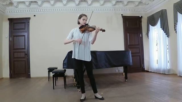 Pierre Rode Caprice #7 Пьер Роде Каприс №7 Алина Максимова, скрипка смотреть онлайн