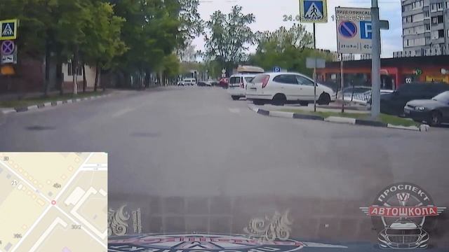 Экзаменационный маршрут №1 (Центральный район) город Тула 6/6 смотреть онлайн