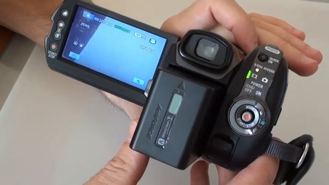 SSD на SONY HDR-SR11E смотреть онлайн
