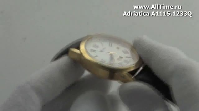 Мужские наручные швейцарские часы Adriatica A1115.1233Q смотреть онлайн