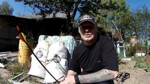 Простейшая мишень для лука и арбалета