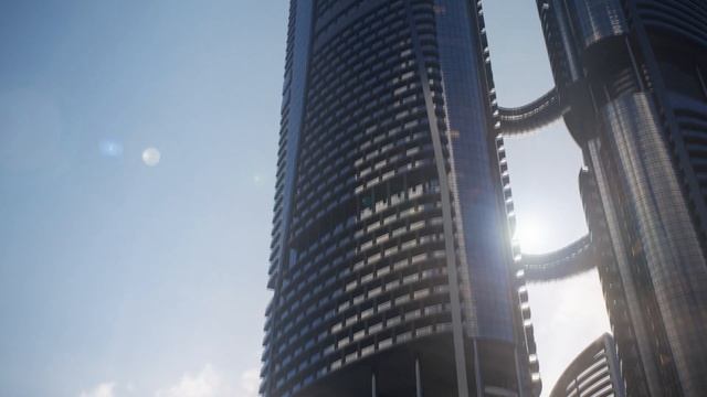 Skyscraper 3D Visualization - Architectural Animation & Virtual Tour Project смотреть онлайн