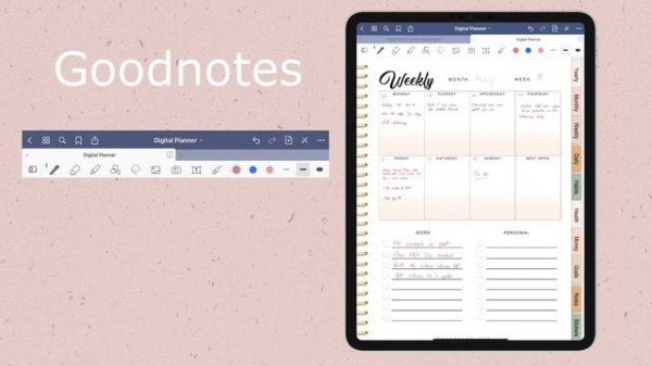 How To Use GoodNotes for Digital Planning | A Review Of Goodnotes App for Planners
