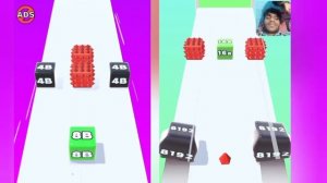 Jelly Run 2048 vs Infinity Run 2048: Jelly Cube - All Level (Max Level) New Update