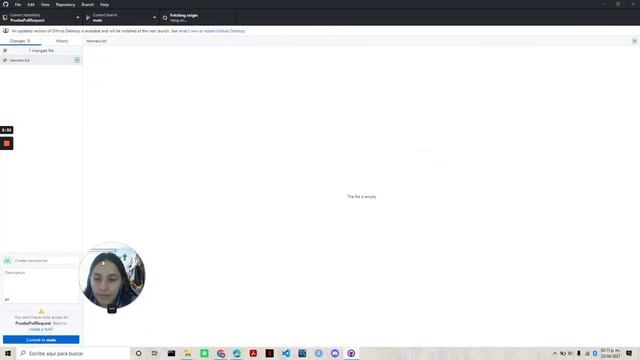 Crear pull request en GitHub desktop смотреть онлайн