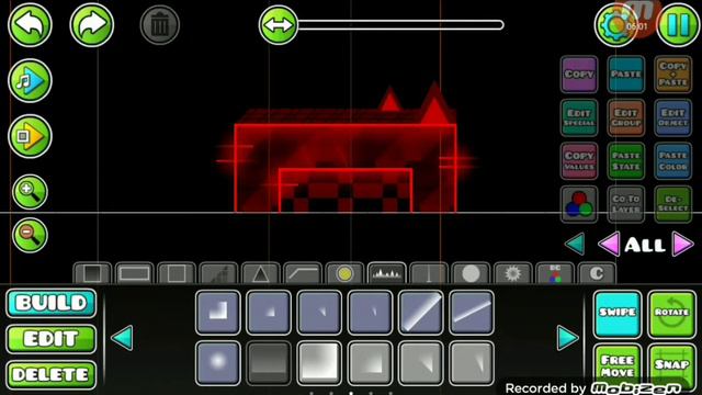 как сделать красивый декор?| How to make good dexor for geometry dash? смотреть онлайн
