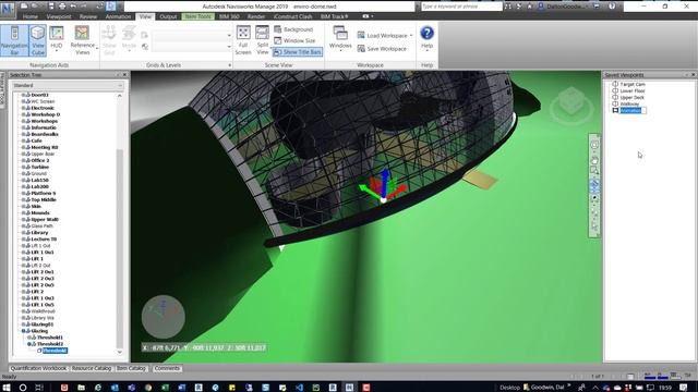 Navisworks | Camera Animation in TimeLiner | 4D Simulations смотреть онлайн