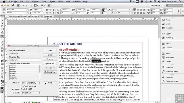 037 Indesign CS6 0506 New Improved Hunspell Spelling смотреть онлайн