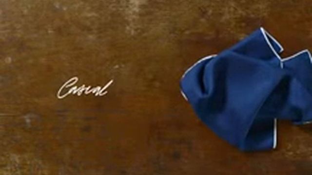 Brammels | Как сложить нагрудный платок мужского костюма? смотреть онлайн