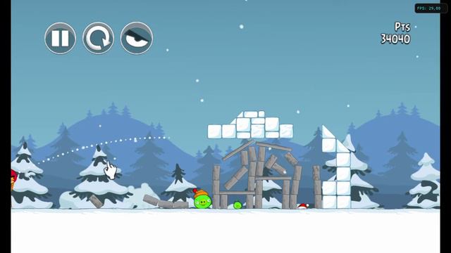 Angry Birds Seasons (Season 1) (Angry Birds Trilogy) de Wii con el emulador Dolphin. Parte 9 смотреть онлайн