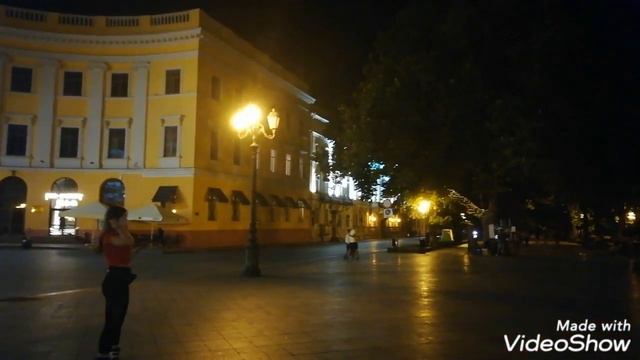 Вечерняя Одесса, Екатерина 2 и Потьомкинская лестница смотреть онлайн