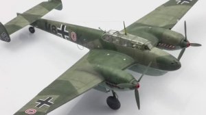 Bf-110 D Eduard 1/72 Step by Step