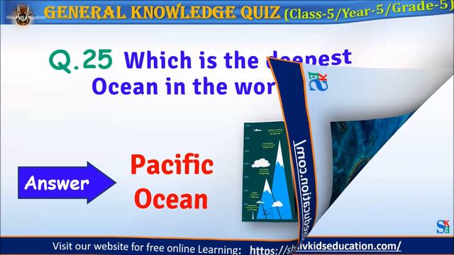50 GK Quiz for class 5 |general knowledge quiz for kids|year 5 quiz|educational videos for students смотреть онлайн