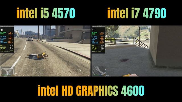 Does Processor improve intel HD Graphics Performance?? | i5 4570 (HD 4600) vs i7 4790 (HD 4600) смотреть онлайн