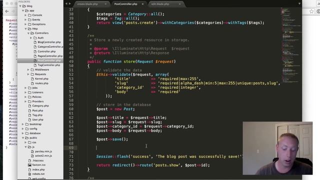 Part 37 - Adding Tag UI/UX [How to Build a Blog with Laravel 5 Series] смотреть онлайн