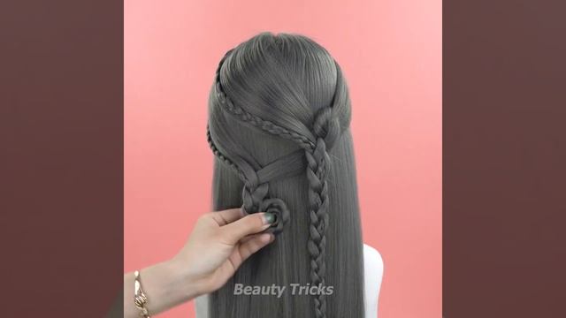 13 Цепной плетеный ободок для волос Учебник по прическе смотреть онлайн