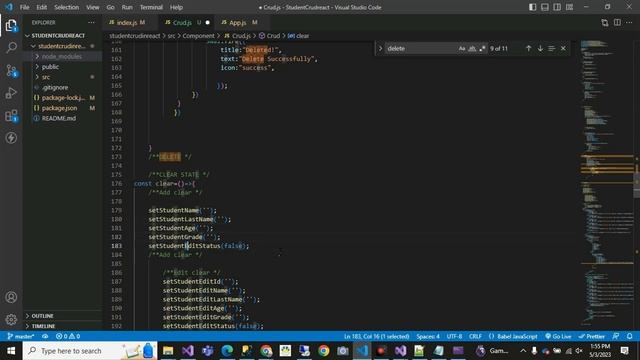 CRUD Application Using React JS, .NET Core & SQL Server Part 6 final Part(UI Finishing) смотреть онлайн